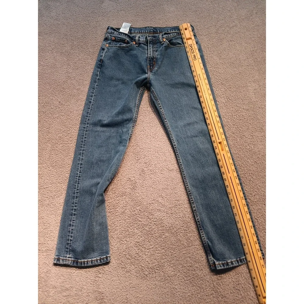 Levi's 514 Straight Fit Men's W38 L30 Blue Medium Wash Denim Jeans